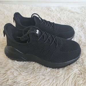 Women's Steel Toe Shoes Sneakers Black NEW size 9 40
